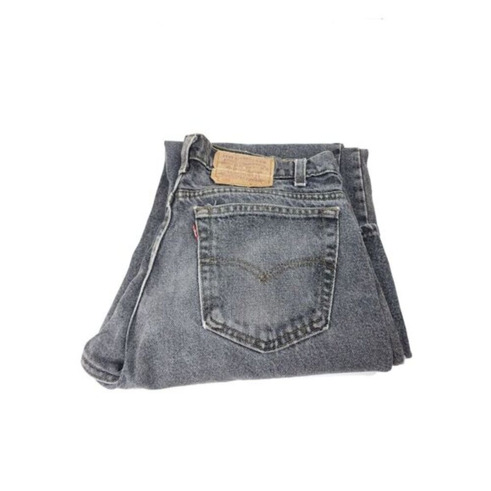 Vintage Levi's 506-4858 Black Denim Jean's Men's Size 36 x 32 Made in USA 80s 90